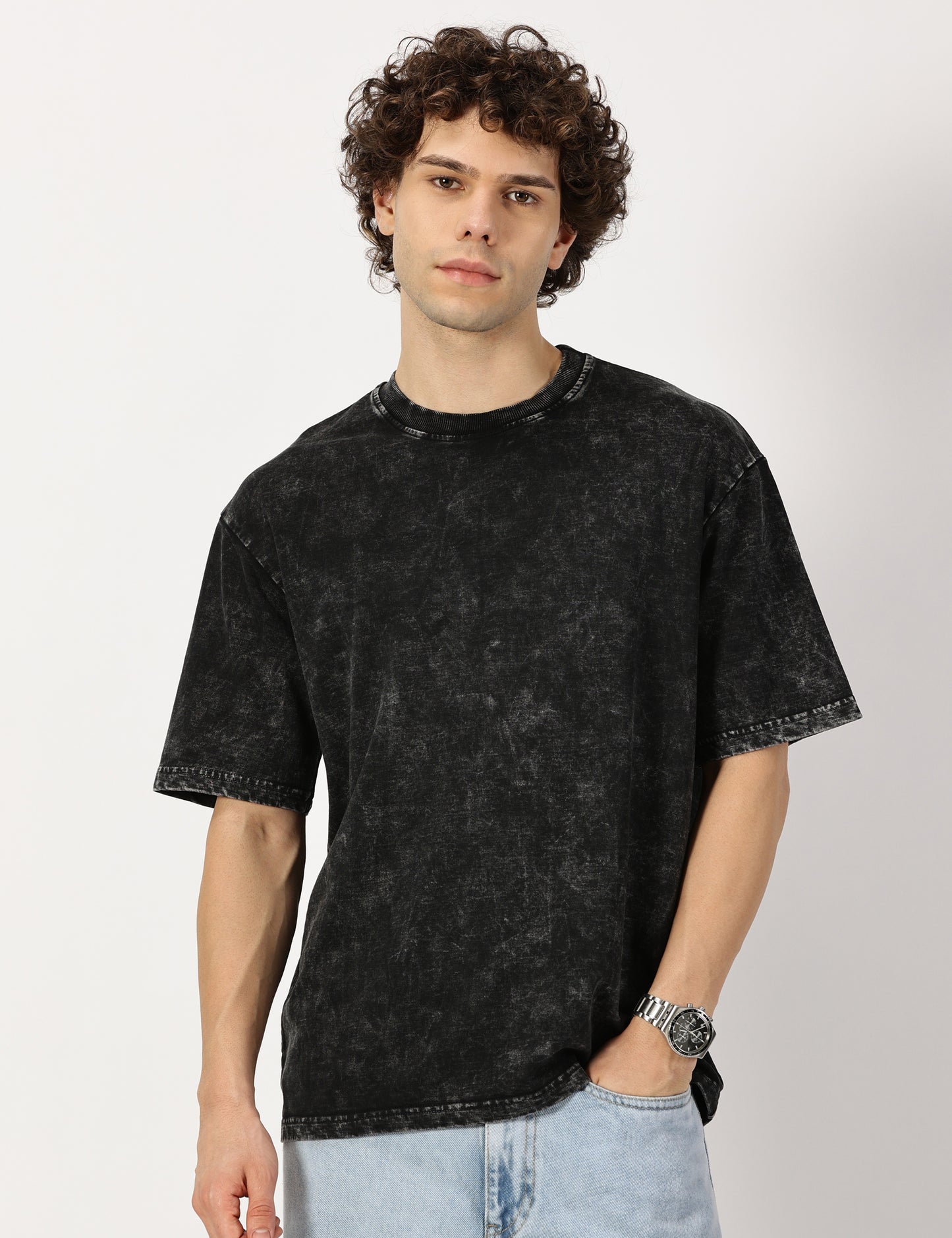 Stone Washed Black tee
