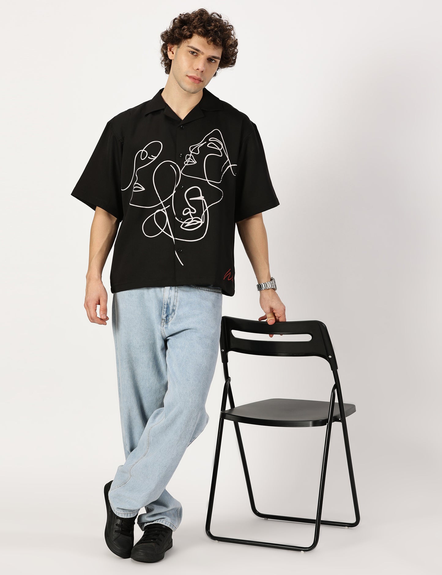 Eternal Faces Black Shirt