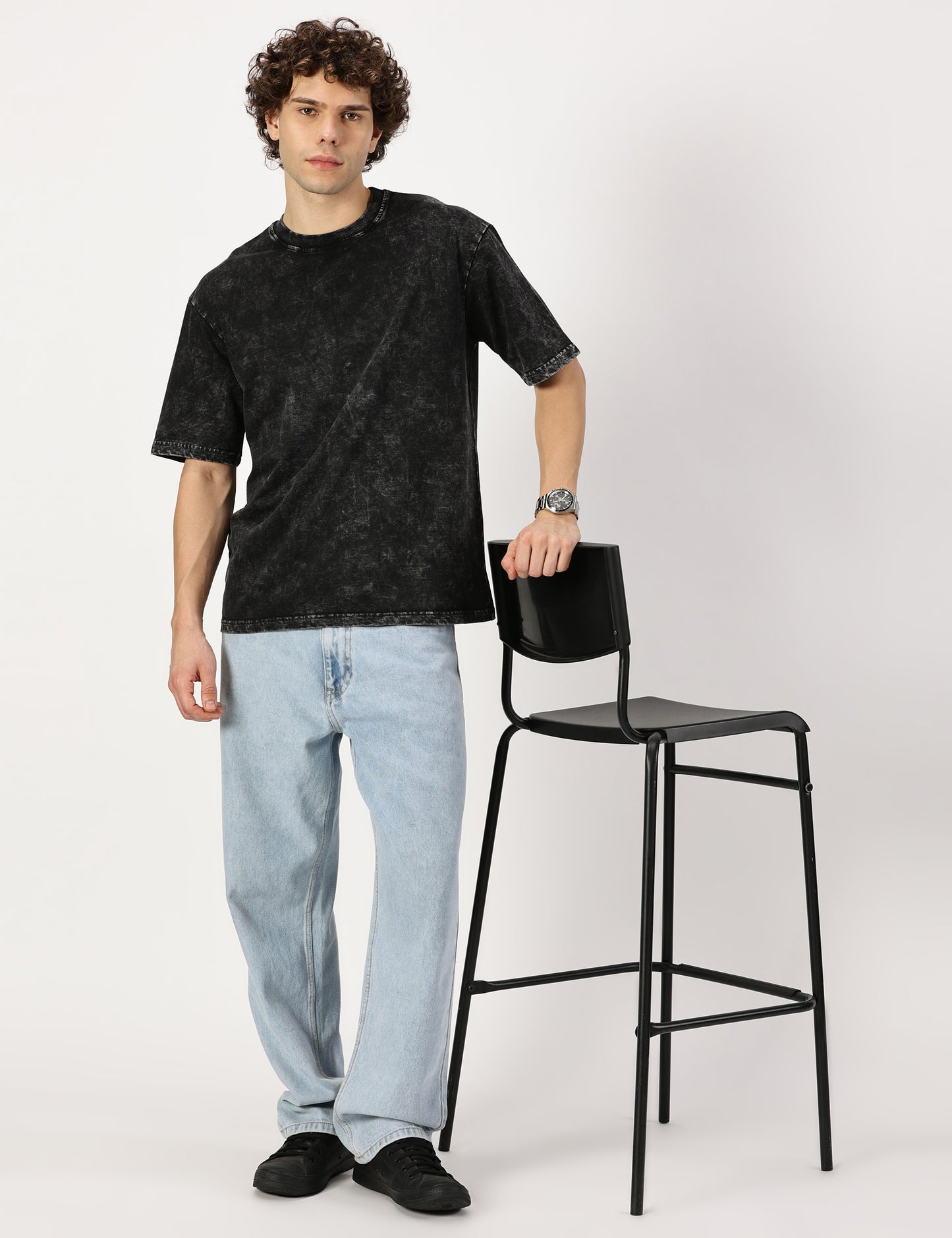 Stone Washed Black tee